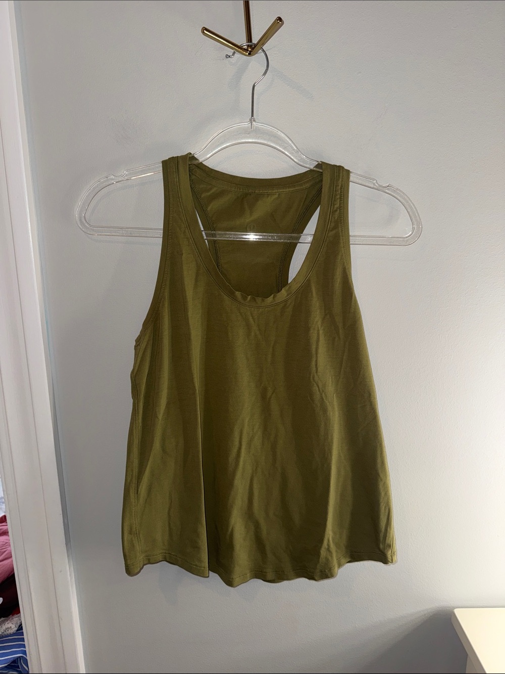 lululemon athletica Olive Racerback Tank